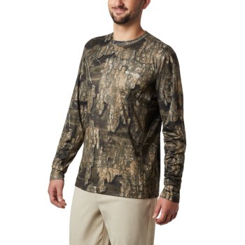 Columbia Sweater Heren, PHG Trophy Rack Long Sleeve Knit Bruin, 69UTXHWBI